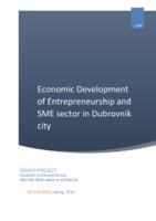 prikaz prve stranice dokumenta ECONOMIC DEVELOPMENT OF ENTREPRENEURSHIP I SME SECTOR IN DUBROVNIK 1