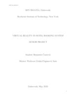 prikaz prve stranice dokumenta VIRTUAL REALITY IN HOTEL BOOKING SYSTEM