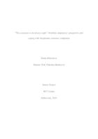 prikaz prve stranice dokumenta “The customer is not always right”: Frontline employees’ perspective and  coping with illegitimate customer complaints