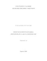prikaz prve stranice dokumenta Osnovni elementi scenarija: "Nepodnošljiva lakoća destrukcije"