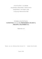 prikaz prve stranice dokumenta Teorija haptičkog i soničnog filma na primjerima filmova Philippa Grandrieuxa