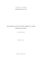 prikaz prve stranice dokumenta Prosušivanje sorte 'Grk' (Vitis vinifera L.) s ciljem dobivanja prošeka