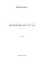 prikaz prve stranice dokumenta Fizikalno-kemijski i biološko-ekološki čimbenici potoka Kotarka kod Zadra