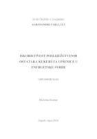 prikaz prve stranice dokumenta Iskoristivost posliježetvenih ostataka kukuruza i pšenice za energetske svrhe