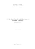 prikaz prve stranice dokumenta Razvoj poljoprivrede i gospodarstva u baltičkim zemljama