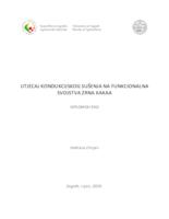 prikaz prve stranice dokumenta Utjecaj kondukcijskog sušenja na funkcionalna svojstva zrna kakaa