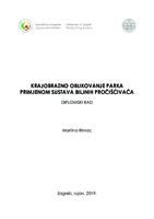 prikaz prve stranice dokumenta Krajobrazno oblikovanje parka primjenom sustava biljnih pročišćivača