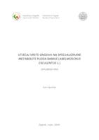 prikaz prve stranice dokumenta Utjecaj vrste gnojiva na specijalizirane metabolite ploda bamije (Abelmoschus esculentus L.)