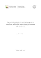 prikaz prve stranice dokumenta Mogućnost primjene ukrasne dendroflore za smanjenje onečišćenja zraka lebdećim česticama