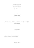 prikaz prve stranice dokumenta Utjecaj uzgojnih oblika na rast i razvoj vinove loze i kemijski sastav grožđa