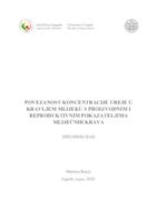 prikaz prve stranice dokumenta Povezanost koncetracije ureje u kravljem mlijeku s proizvodnim i reproduktivnim pokazateljima mliječnih krava