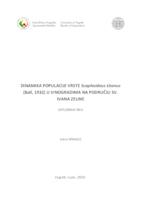 prikaz prve stranice dokumenta Dinamika populacije vrste Scaphoideus titanus (Ball,1932) u vinogradima na području Sv. Ivana Zeline