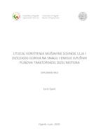 prikaz prve stranice dokumenta Utjecaj korištenja mješavine sojinog ulja i dizelskog goriva na snagu i emisije ispušnih plinova traktorskog dizel motora