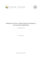 prikaz prve stranice dokumenta Mineralni sastav i prinos mladih izdanaka u plutajućem hidroponu