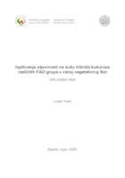 prikaz prve stranice dokumenta Ispitivanje otpornosti na sušu hibrida kukuruza različitih FAO grupa u ranoj vegetativnoj fazi