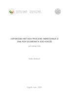 prikaz prve stranice dokumenta Usporedba metoda procjene inbreedinga iz DNA ROH segmenata kod kokoši