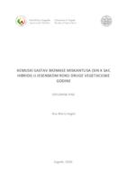 prikaz prve stranice dokumenta Kemijski sastav biomase miskantusa (sin x sac hibridi ) u jesenskom roku druge vegetacijske godine