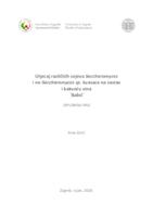 prikaz prve stranice dokumenta Utjecaj različitih sojeva Saccharomyces i ne-Saccharomyces sp. kvasaca na sastav i  kakvoću vina ´Babić´