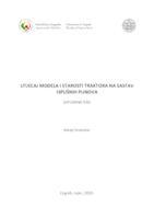 prikaz prve stranice dokumenta Utjecaj modela i starosti traktora na sastav ispušnih plinova