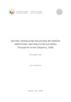 prikaz prve stranice dokumenta Akutno i rezidualno djelovanje botaničkih insekticida i naturalita na zlatooku Chrysoperla carnea (Stephens, 1836)