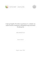 prikaz prve stranice dokumenta Utjecaj bujadi (Pteridium aquilinum (L.) Kuhn) na status hraniva humusno-akumulativnog horizonta livadnog tla