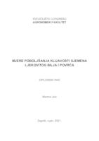 prikaz prve stranice dokumenta Mjere poboljšanja klijavosti sjemena ljekovitog bilja i povrća