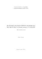 prikaz prve stranice dokumenta Dužinsko-maseni odnos i kondicija mlađi zubaca (Dentex dentex) u uzgoju