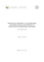 prikaz prve stranice dokumenta Redukcija prinosa u uvjetima bez navodnjavanja na području Virovitičko-podravske županije