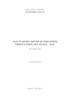 prikaz prve stranice dokumenta Ulov po jedinici napora na ribolovnom području rijeke Save od 2010. - 2019.