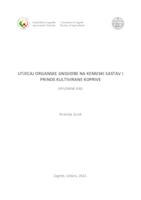 prikaz prve stranice dokumenta Utjecaj organske gnojidbe na kemijski sastav i prinos kultivirane koprive