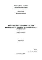 prikaz prve stranice dokumenta Revitalizacija kulturnih urbanih krajobraza na  primjeru Wertheimparka u Amsterdamu
