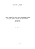 prikaz prve stranice dokumenta Stanje makrozoobentoskih beskralježnjaka rukavca Drave (Halasz Csarde) i jezera Šoderica