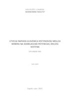 prikaz prve stranice dokumenta Utjecaj napada gusjenica kestenovog moljca minera na asimilacijski potencijal divljeg kestena