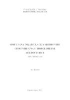 prikaz prve stranice dokumenta Simultana inkapsulacija srebrovih i cinkovih iona u biopolimerne mikročestice