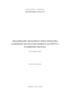 prikaz prve stranice dokumenta Krajobrazne vrijednosti šireg prostora Ljubačkog zaljeva kao osnova za zaštiitu i planiranje razvoja