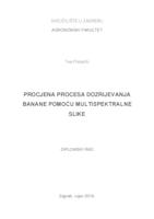 prikaz prve stranice dokumenta Procjena procesa dozrijevanja banane pomoću multispektralne slike