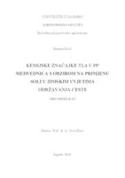 prikaz prve stranice dokumenta Kemijske značajke tla u PP Medvednica s obzirom na primjenu soli u zimskim uvjetima održavanja ceste