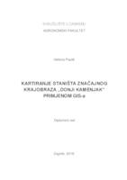 prikaz prve stranice dokumenta Kartiranje staništa Značajnog krajobraza "Donji Kamenjak" primjenom GIS-a