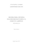prikaz prve stranice dokumenta Melioracijska odvodnja poljoprivrednih površina na području Garešnice