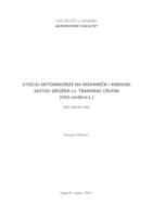 prikaz prve stranice dokumenta Utjecaj ektomikorize na mehanički i kemijski sastav grožđa cv. Traminac crveni (Vitis vinifera L.)