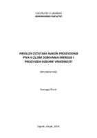 prikaz prve stranice dokumenta Piroliza ostataka nakon proizvodnje piva s ciljem dobivanja energije i proizvoda dodane vrijednosti