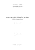 prikaz prve stranice dokumenta Važnost krovnh i vertikalnih vrtova u urbanim sredinama