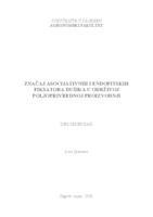 prikaz prve stranice dokumenta Značaj asocijativnih i endofitskih fiksatora dušika u održivoj poljoprivrednoj proizvodnji