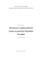 prikaz prve stranice dokumenta Otvorenost i zaštita bežičnih mreža na području Republike Hrvatske