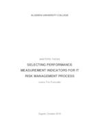 prikaz prve stranice dokumenta SELECTING PERFORMANCE MEASUREMENT INDICATORS FOR IT RISK MANAGEMENT PROCESS