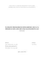 prikaz prve stranice dokumenta Planiranje i programiranje jednogodišnjeg ciklusa na primjeru klubova prve hrvatske malonogometne lige