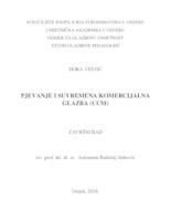 prikaz prve stranice dokumenta PJEVANJE I SUVREMENA KOMERCIJALNA GLAZBA 