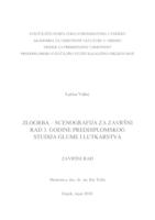 prikaz prve stranice dokumenta ZLOGRBA – SCENOGRAFIJA ZA ZAVRŠNI RAD 3. GODINE PREDDIPLOMSKOG STUDIJA GLUME I LUTKARSTVA