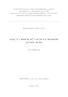 prikaz prve stranice dokumenta Analiza krizne situacije na primjeru javnih osoba