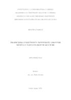 prikaz prve stranice dokumenta Tradicijska umjetnost u kontekstu likovnih motiva u nastavi likovne kulture